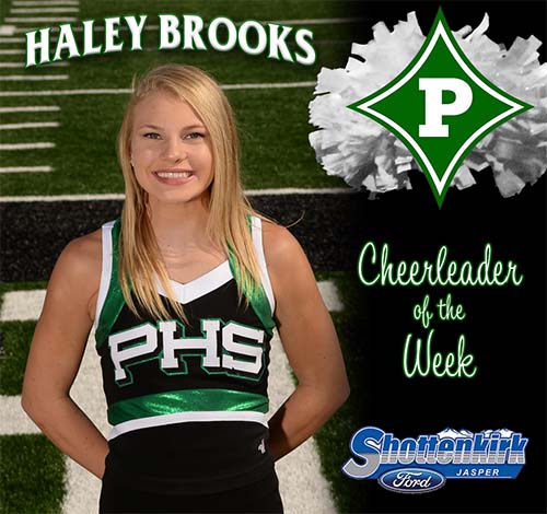 Haley Brooks Named PHS Cheerleader of the Week