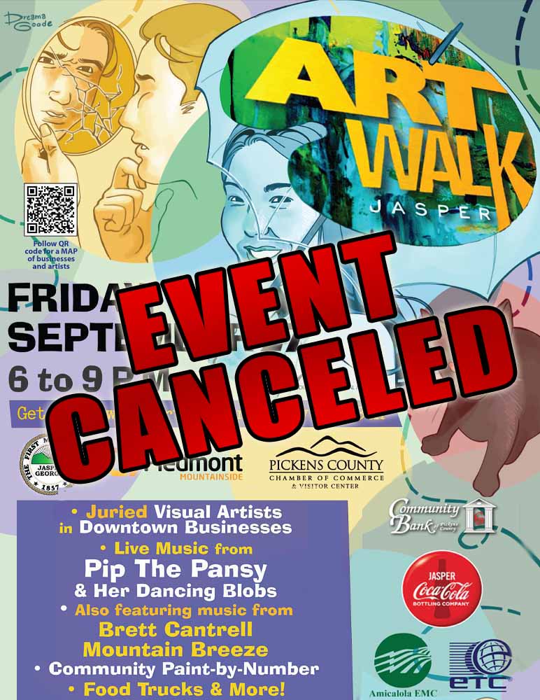 ArtWalk in Downtown Jasper (CANCELED)