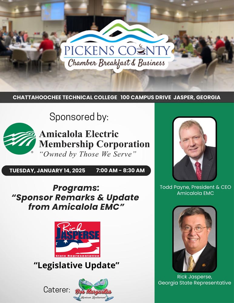 Pickens Chamber of Commerce Breakfast