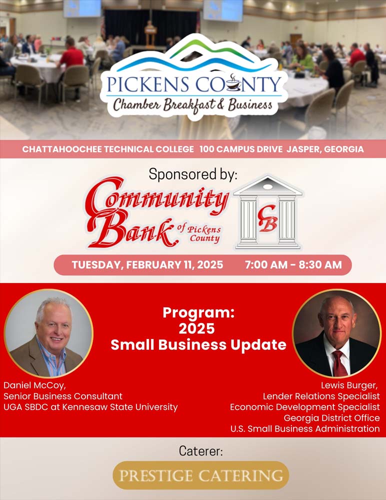 Pickens Chamber of Commerce Breakfast