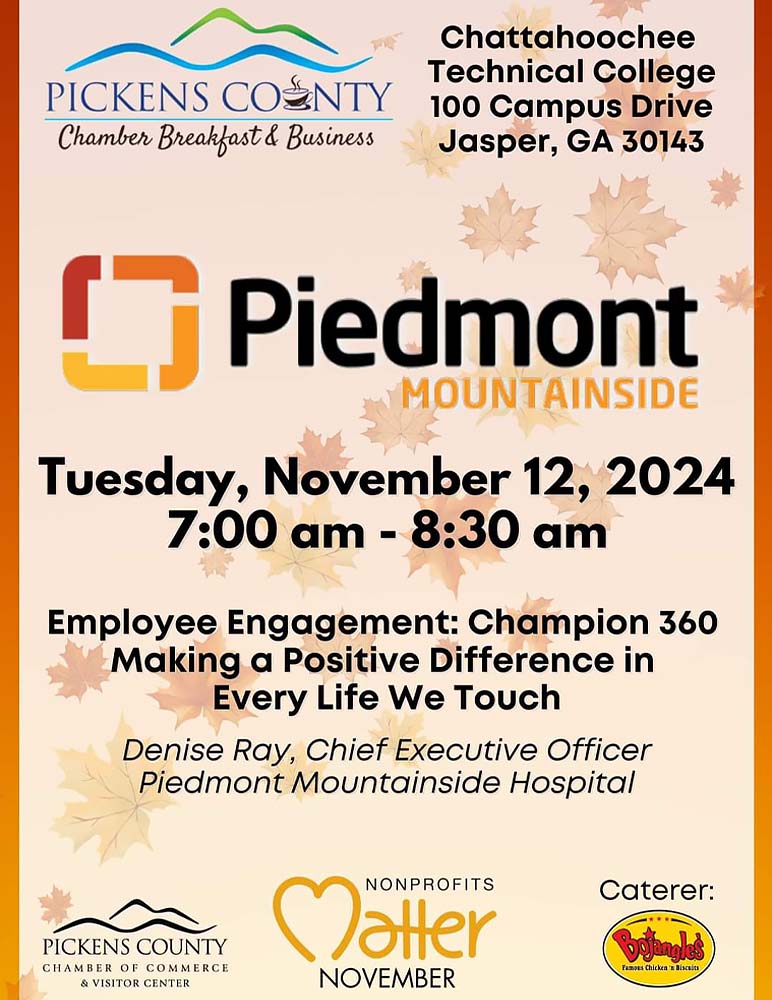 Pickens Chamber of Commerce Breakfast