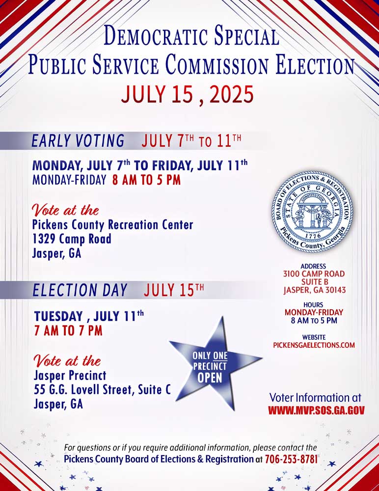 July Special Election