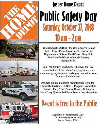 Jasper Home Depot Fire And Safety Event