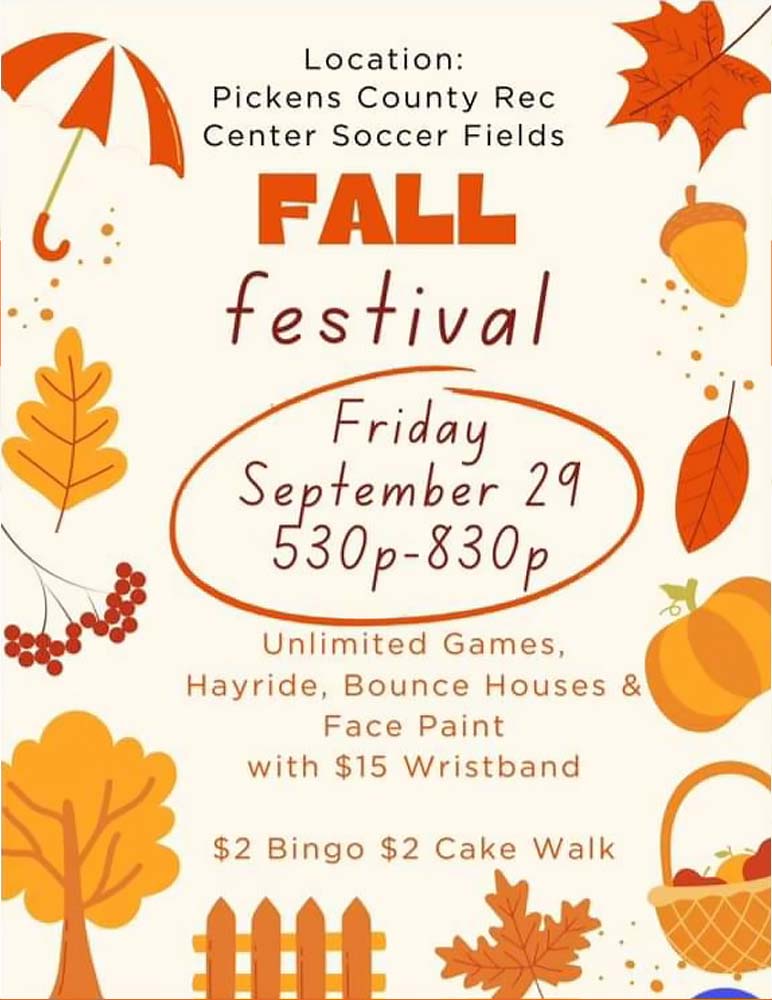 Community Fall Festival on September 29, 2023 05:30 PM