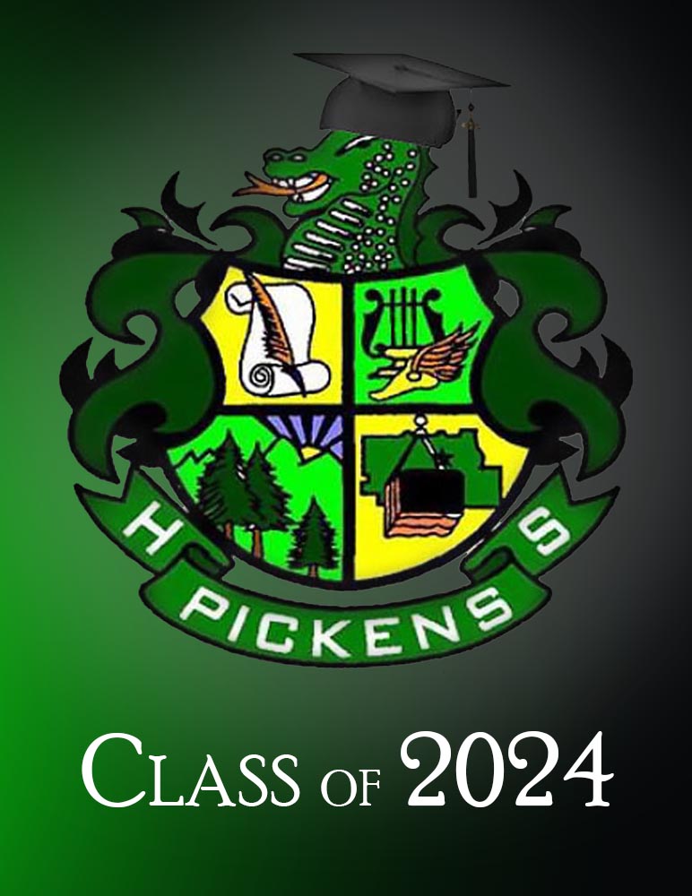 Pickens High School Graduation on May 24, 2024 07:00 PM