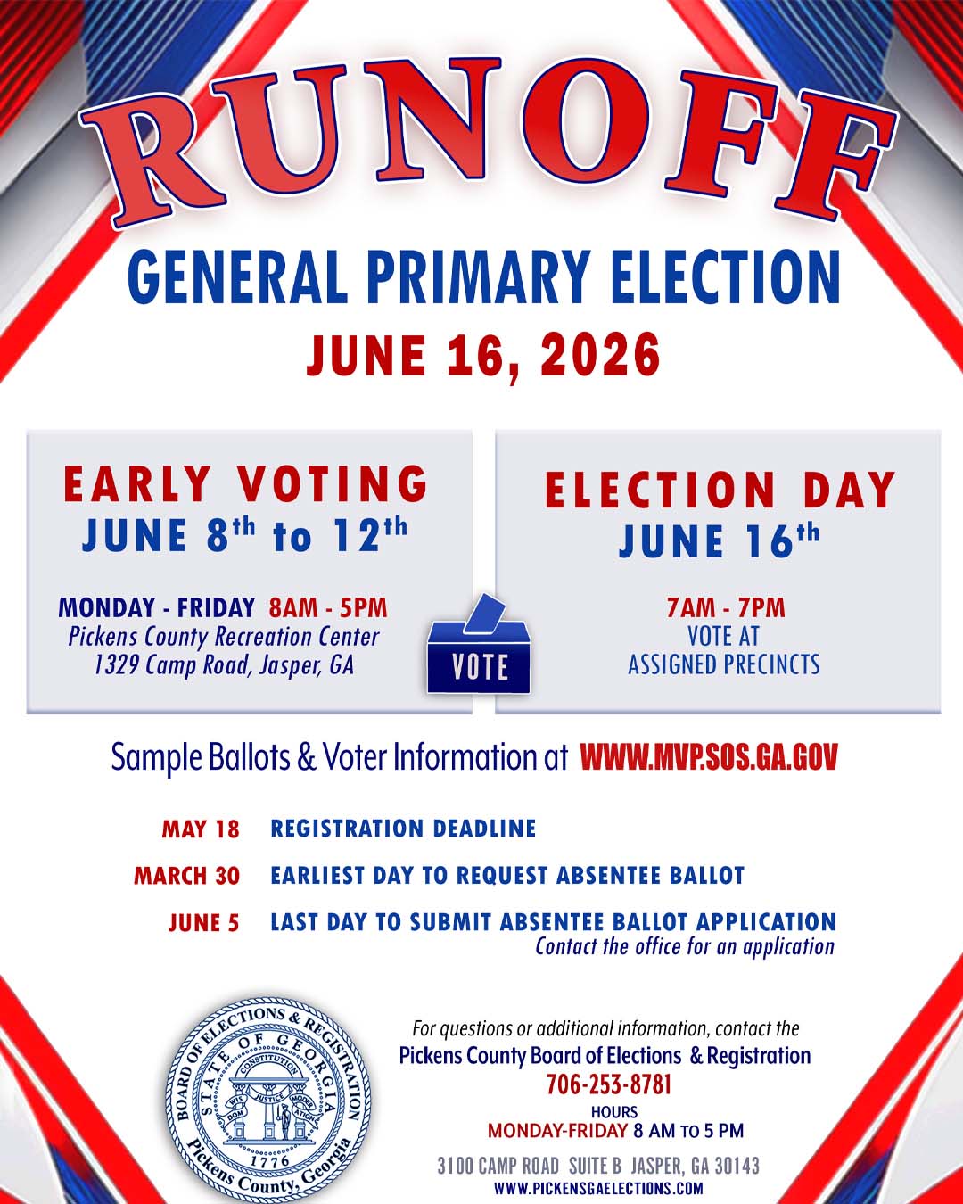 General Primary Runoff Election