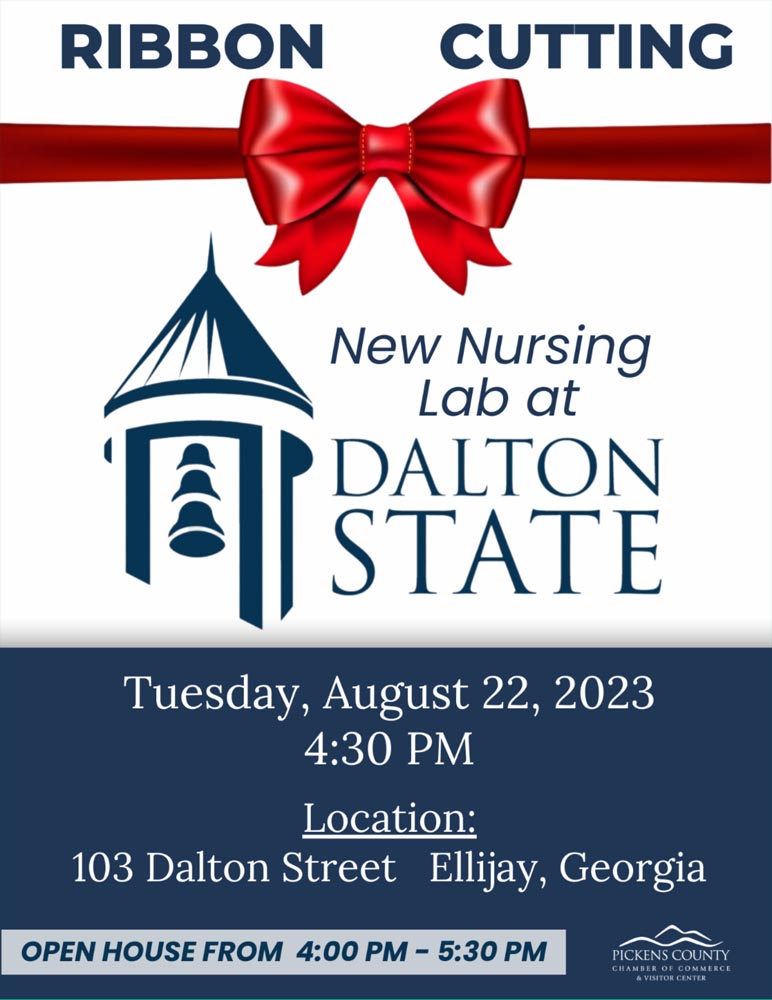 Ribbon Cutting: Dalton State Nursing Lab on August 22 2023 04:30 PM