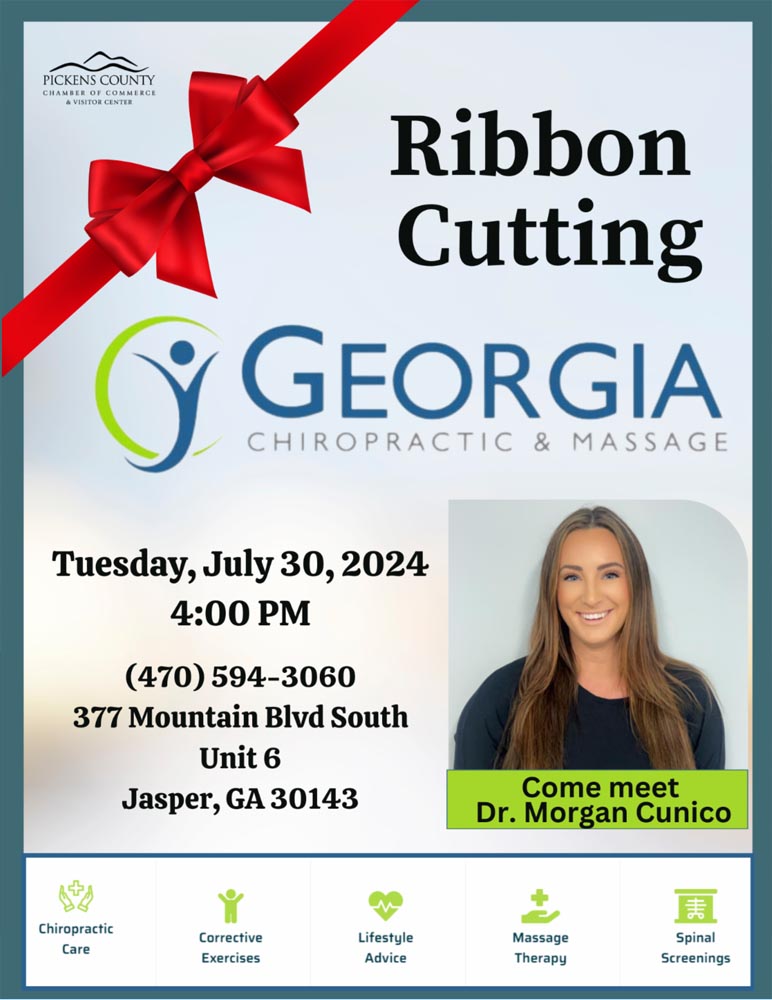 Ribbon Cutting: Georgia Chiropractic & Massage
