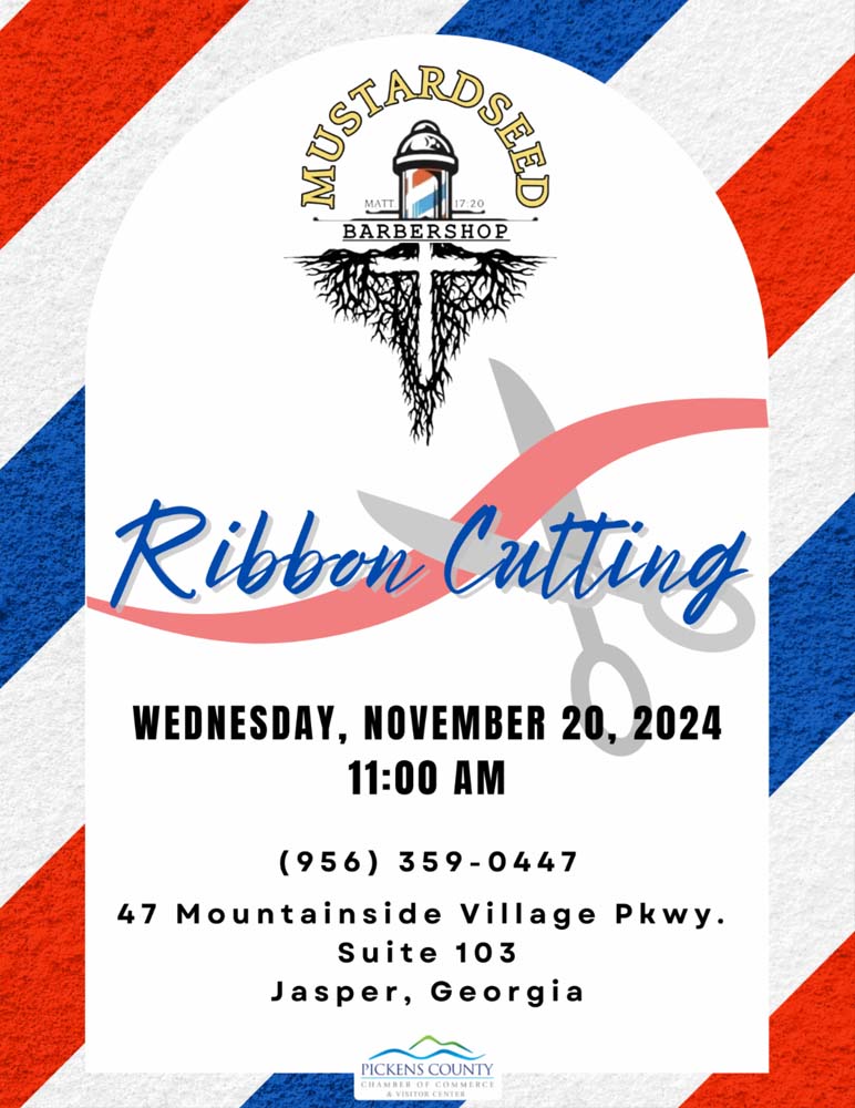 Ribbon Cutting:  Mustardseed Barbershop