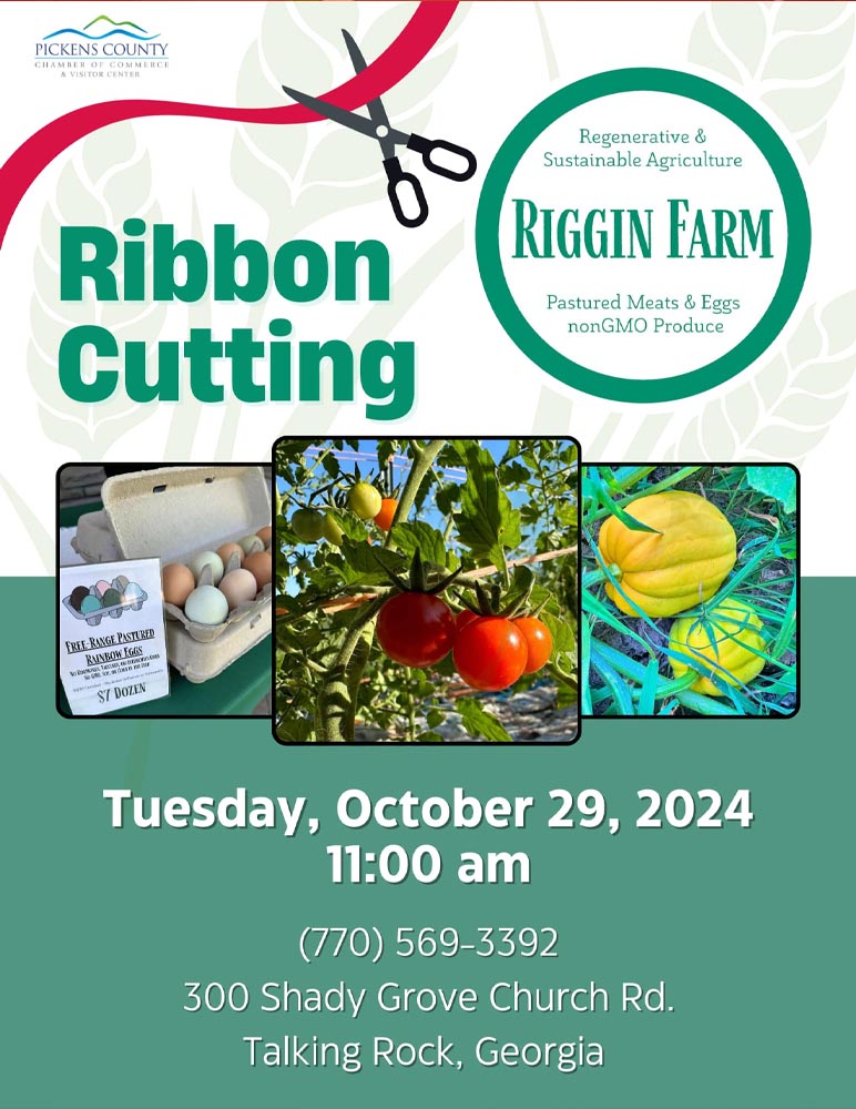 Ribbon Cutting:  Riggin Farm