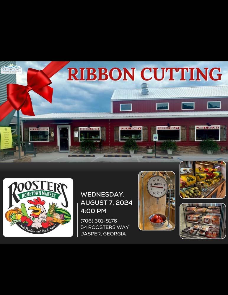Ribbon Cutting:  Rooster