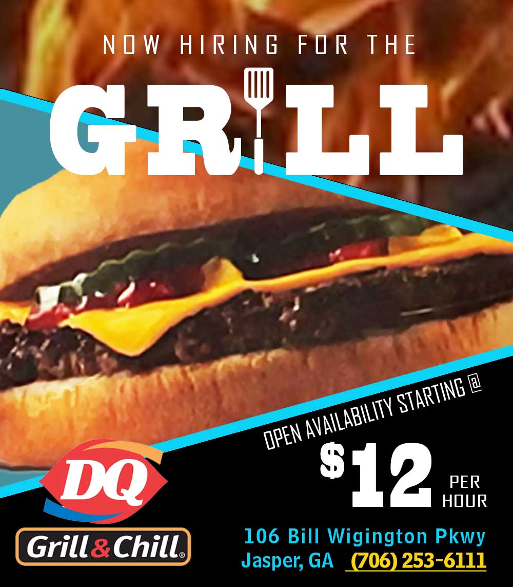 Dairy Queen Jasper Hiring For Grill Positions