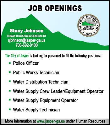 City of Jasper Job Openings