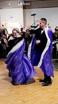 King Matt Chastain and Queen Michelle Tidwell's First Dance