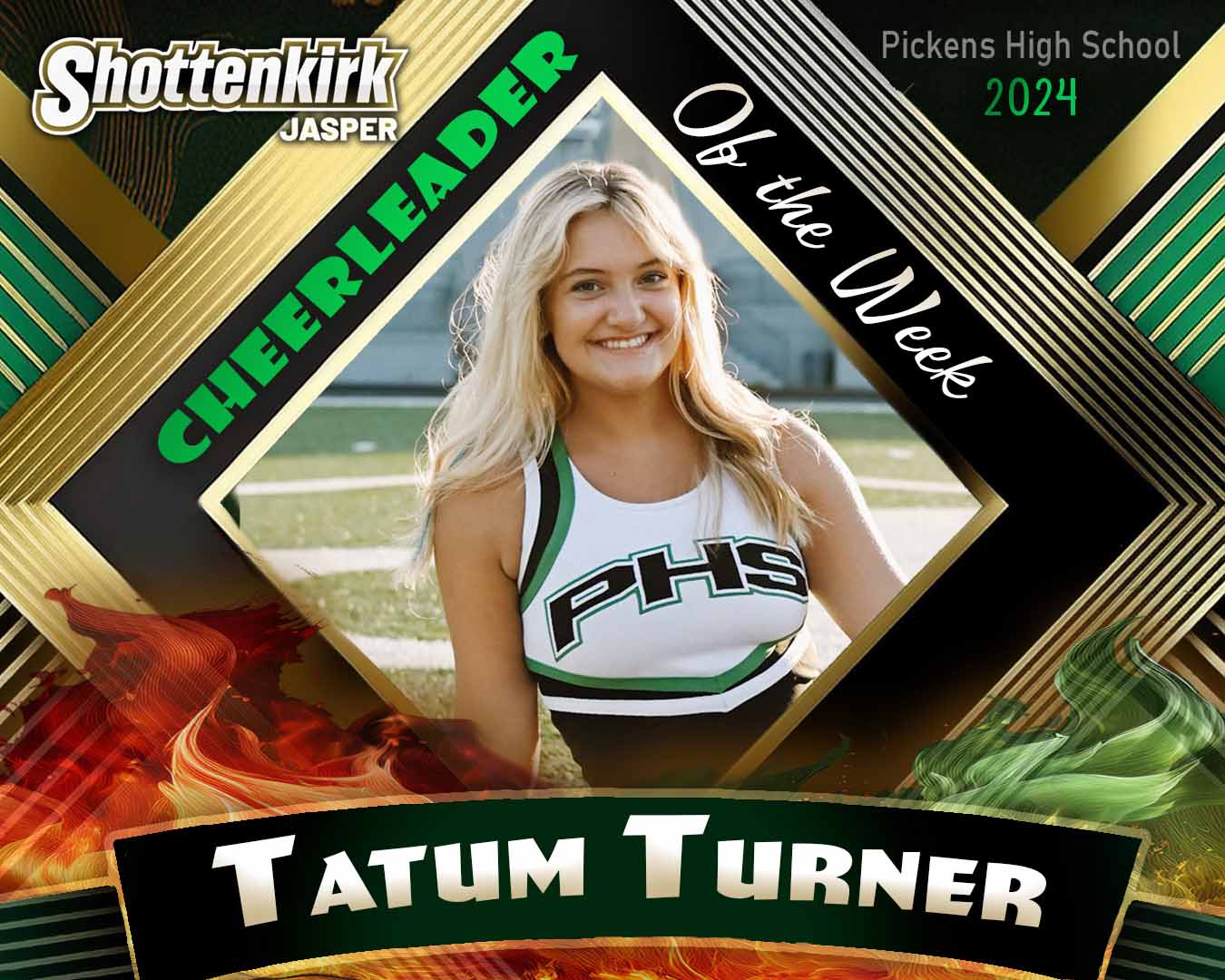 PHS Cheerleader of the Week #7 - Tatum Turner