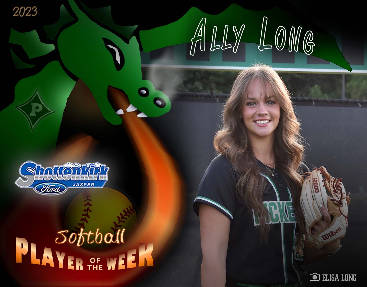 PHS Softball Player of the Week #4 - Ally Long
