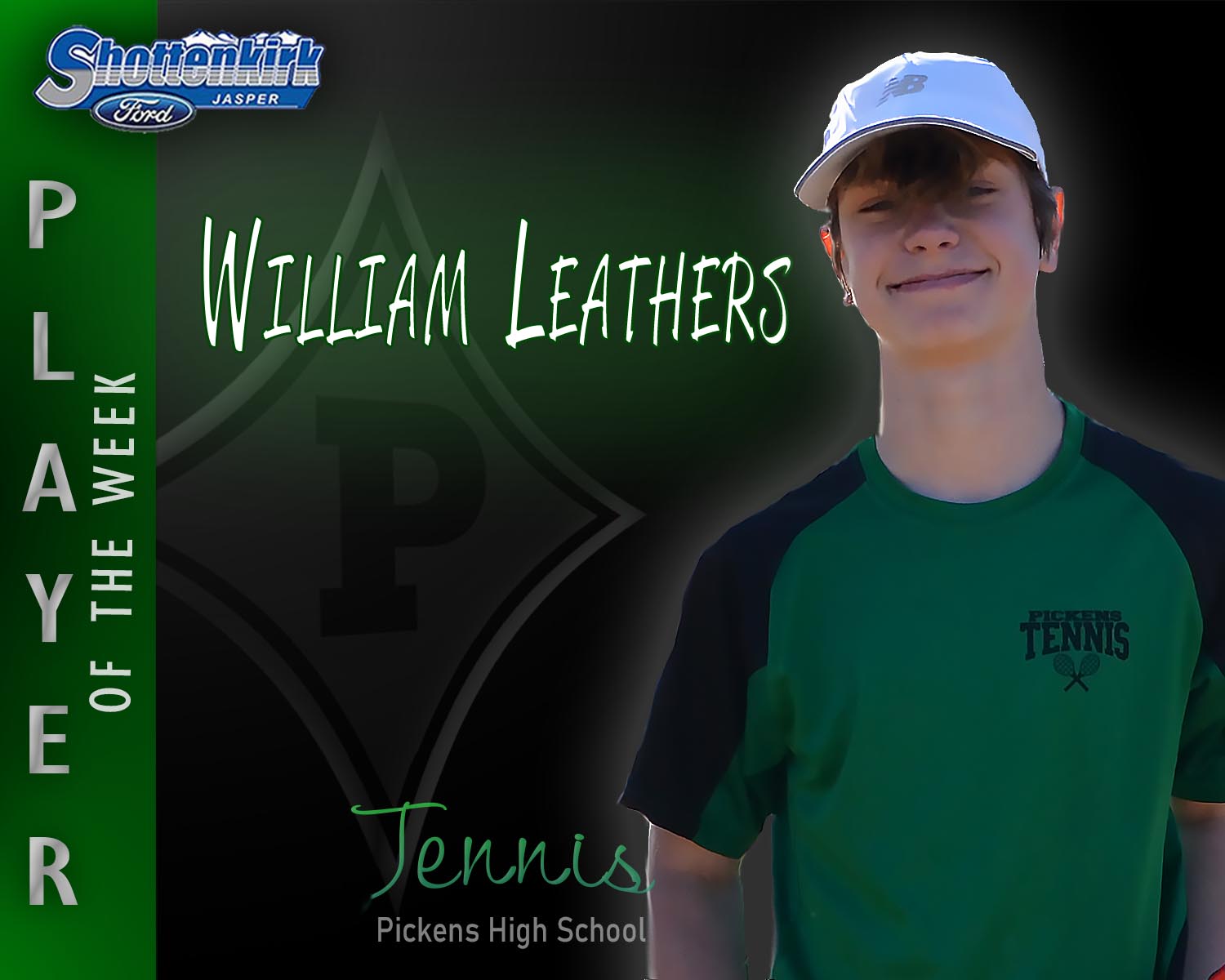PHS Boys Tennis Player of the Week #1 - Will Leathers