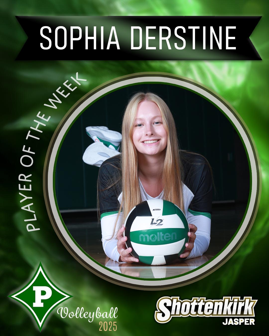 Sophia Derstine PHS Volleyball Player of the Week #1