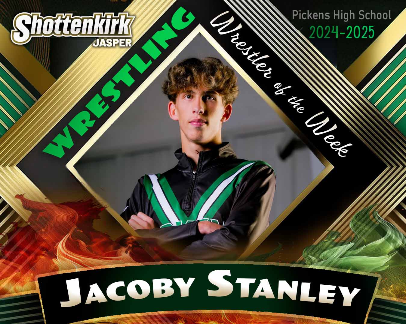 PHS Wrestler of the Week #4 - Jacoby Stanley