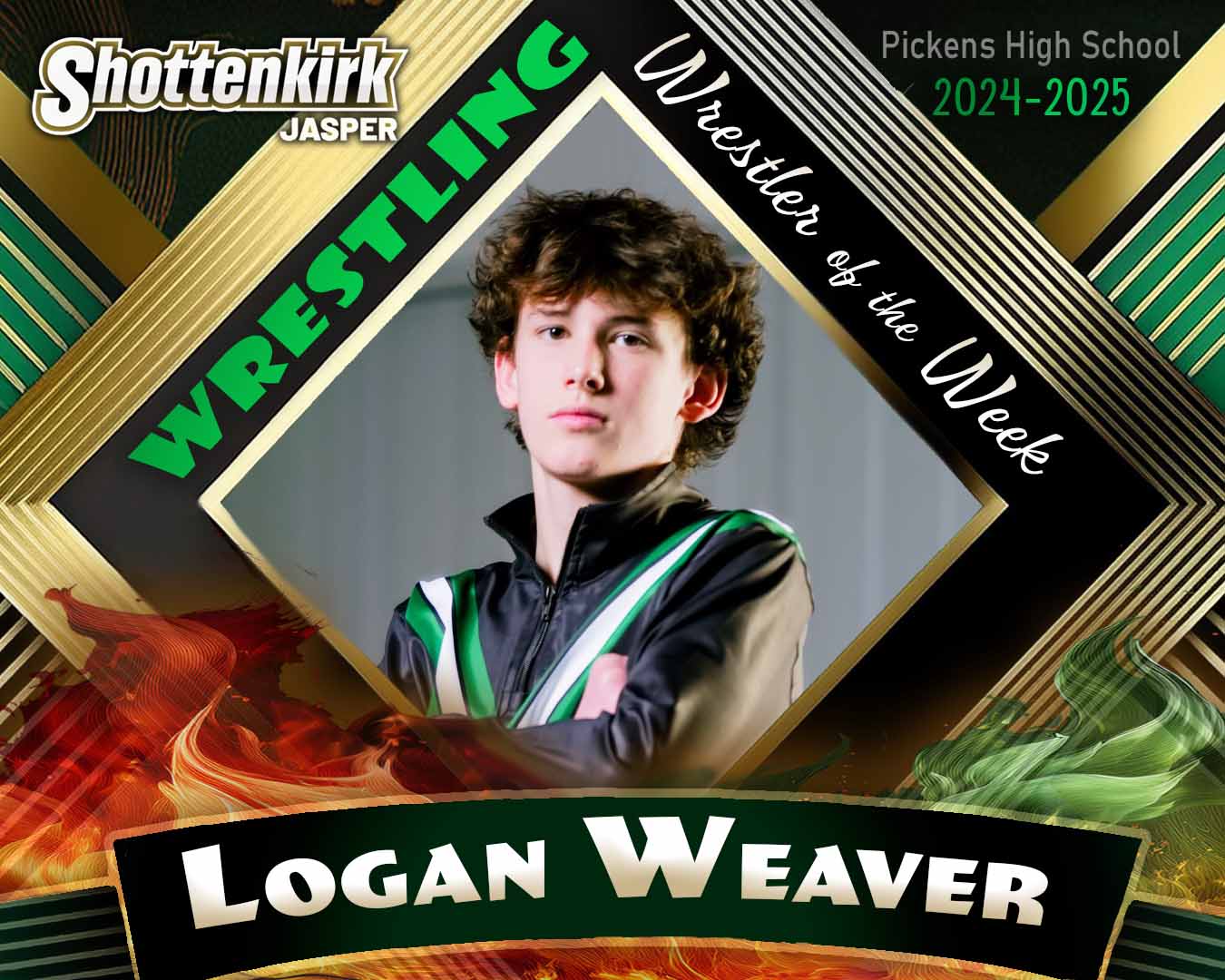 PHS Wrestler of the Week #5 - Logan Weaver