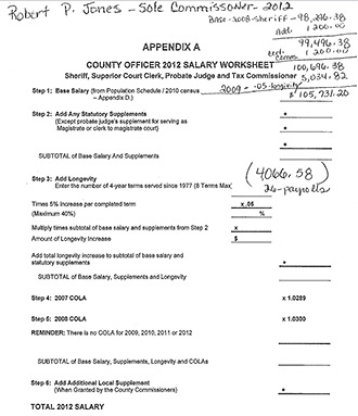 commissioner judge magistrate probate sheriff clerk salaries tax court advertisement