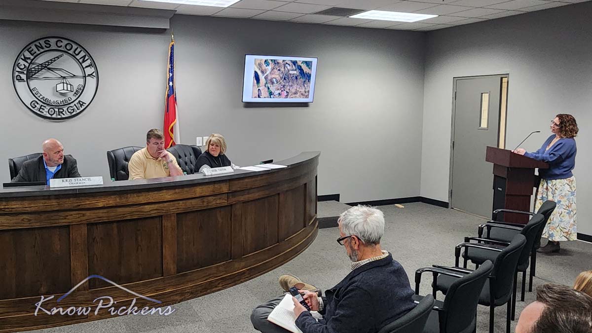 Pickens Board of Commissioners Work Session