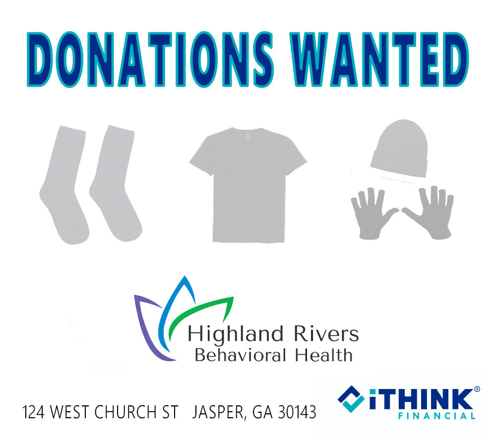 iTHINK Financial Collecting Donations for Highland Rivers Health