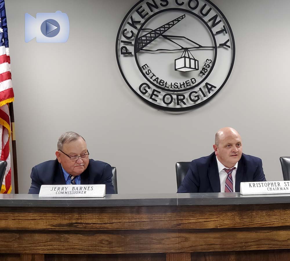 Pickens County Board of Commissioners Work Session November 4, 2021