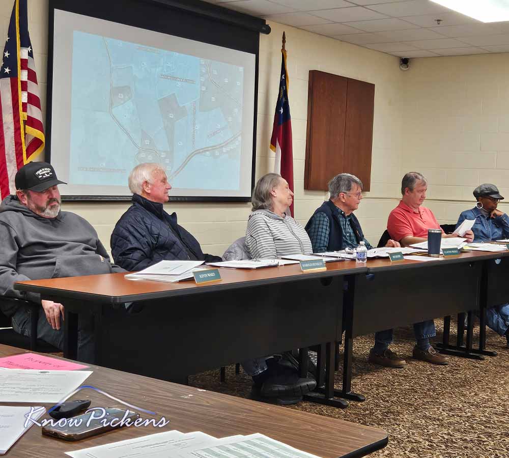 Pickens County Planning Commission January 2024