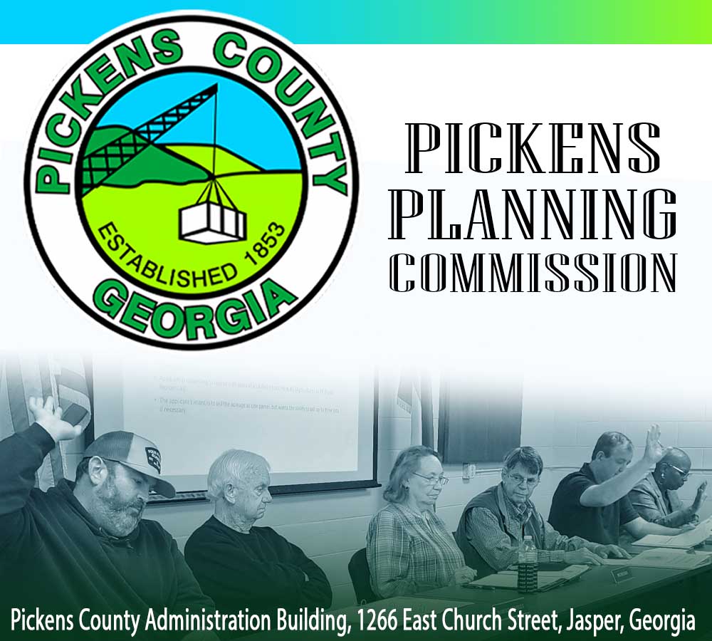 Pickens County Planning Commission January 2024 Pickens County