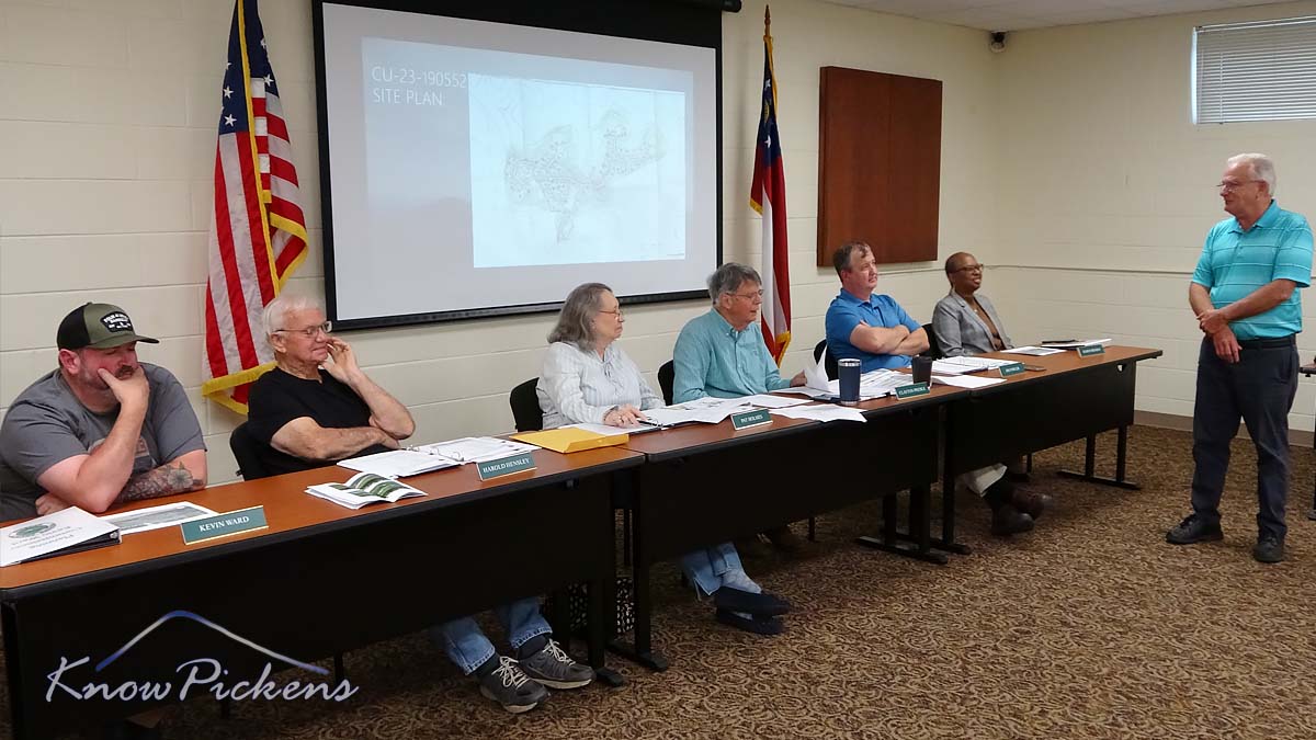 Pickens County Planning Commission October 2023