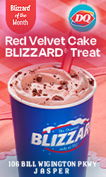 February Blizzard of the Month -  Red Velvet Cake Dairy Queen in Jasper