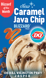 October Blizzard of the Month -  Caramel Java Chip Dairy Queen in Jasper