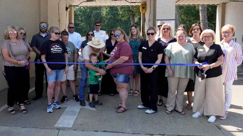 Burnt Mountain Auto Wash & Auto Detailing Ribbon Cutting on June 13, 2024