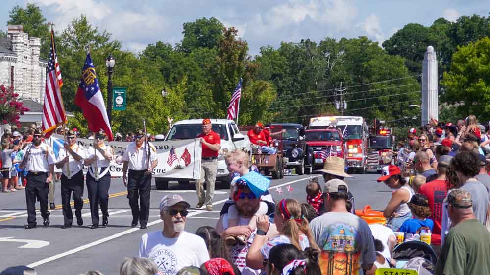Jasper Lions Club Independence Day Parade on July 4, 2024