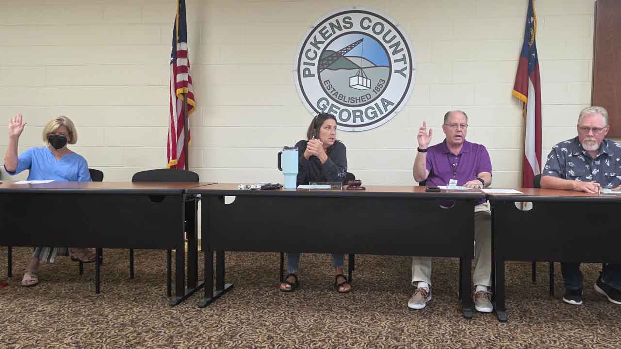 Pickens County Board of Elections and Registration August 5, 2025