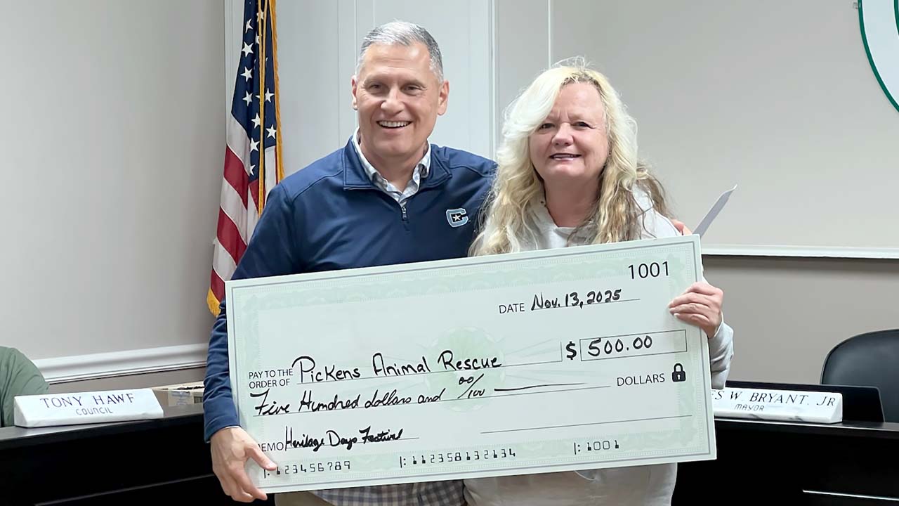 Town of Talking Rock Council November 13, 2025